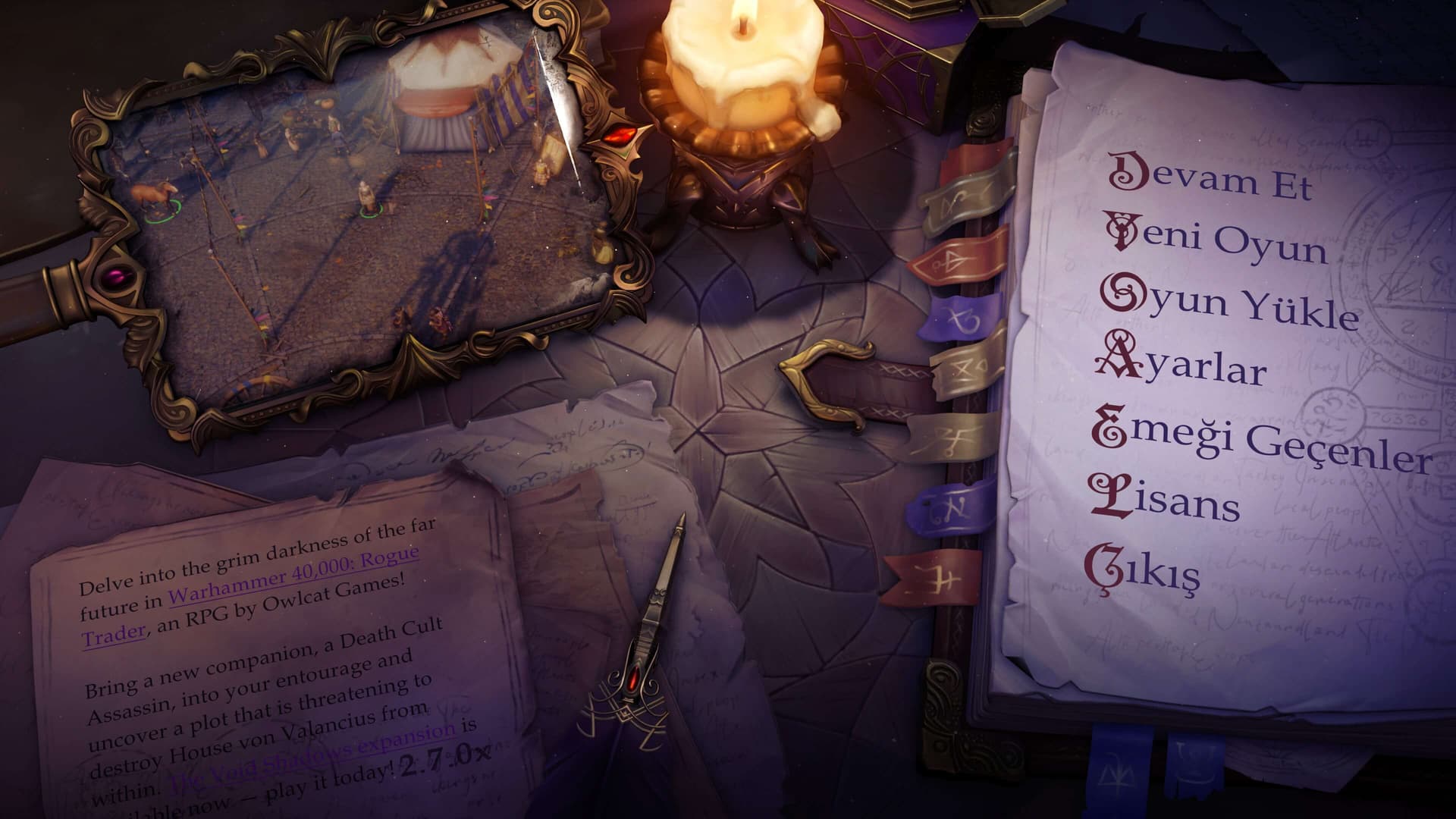 Pathfinder: Wrath of the Righteous Türkçe yama ekran görüntüsü 1