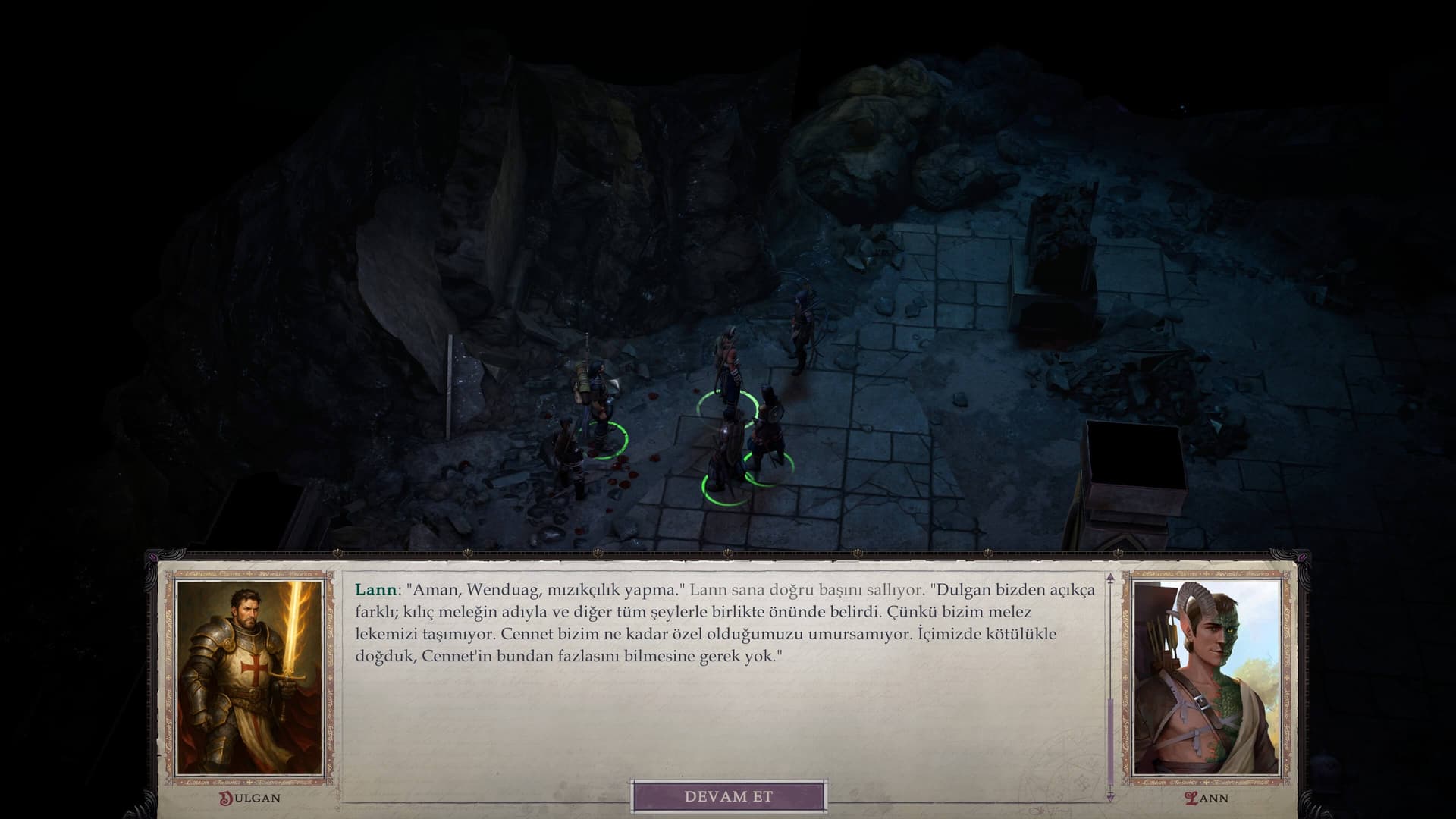 Pathfinder: Wrath of the Righteous Türkçe yama ekran görüntüsü 4