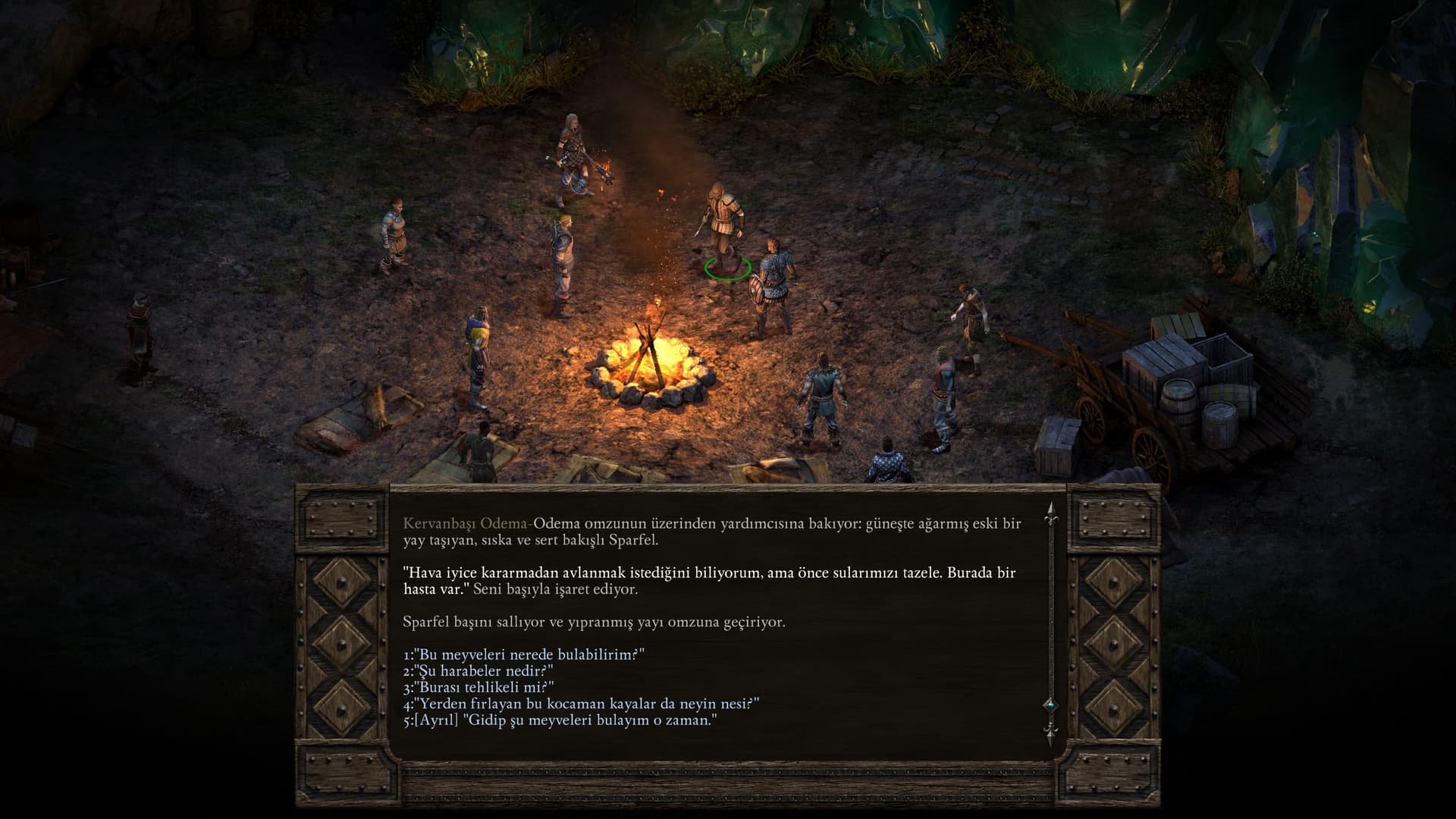 Pillars of Eternity Türkçe yama ekran görüntüsü 3