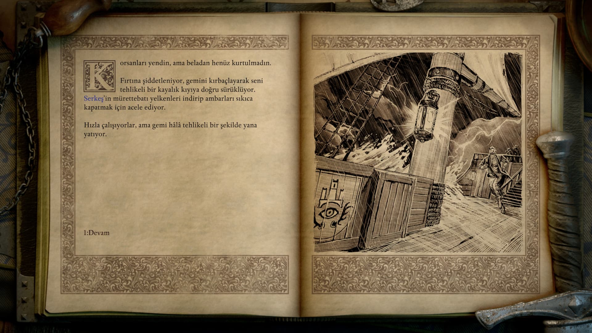 Pillars of Eternity II: Deadfire Türkçe yama ekran görüntüsü 3