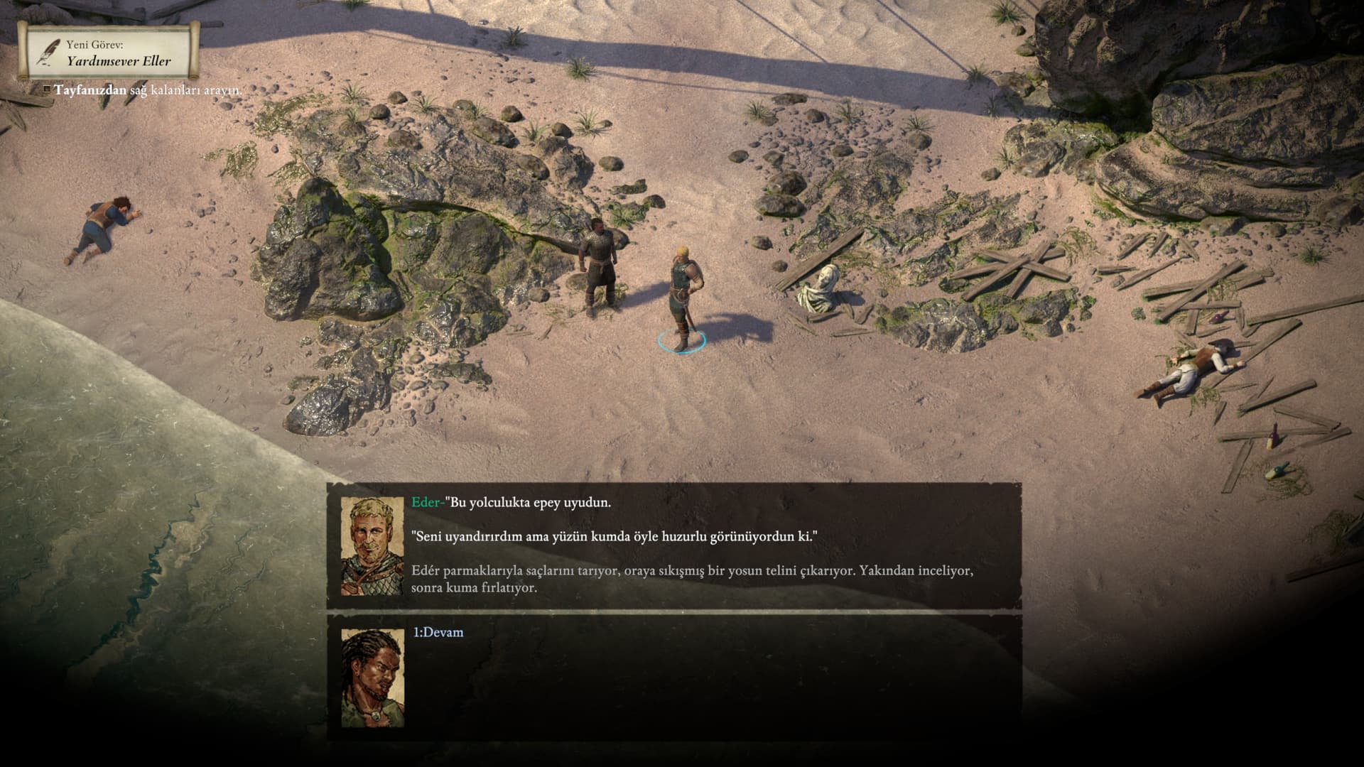 Pillars of Eternity II: Deadfire Türkçe yama ekran görüntüsü 4