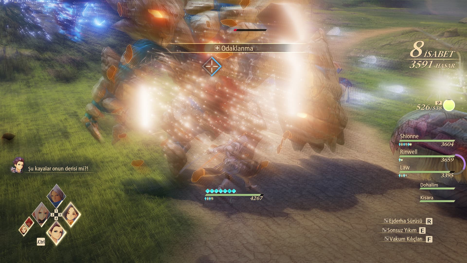 Tales of ARISE Türkçe yama ekran görüntüsü 4
