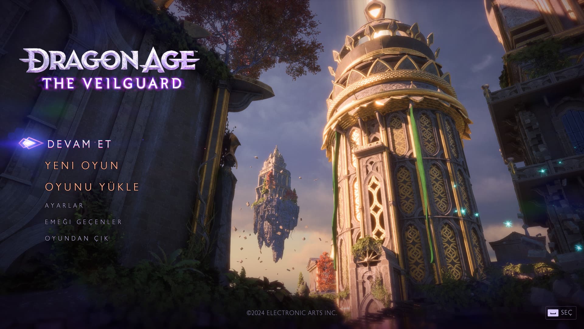 Dragon Age: The Veilguard Türkçe yama ekran görüntüsü 1